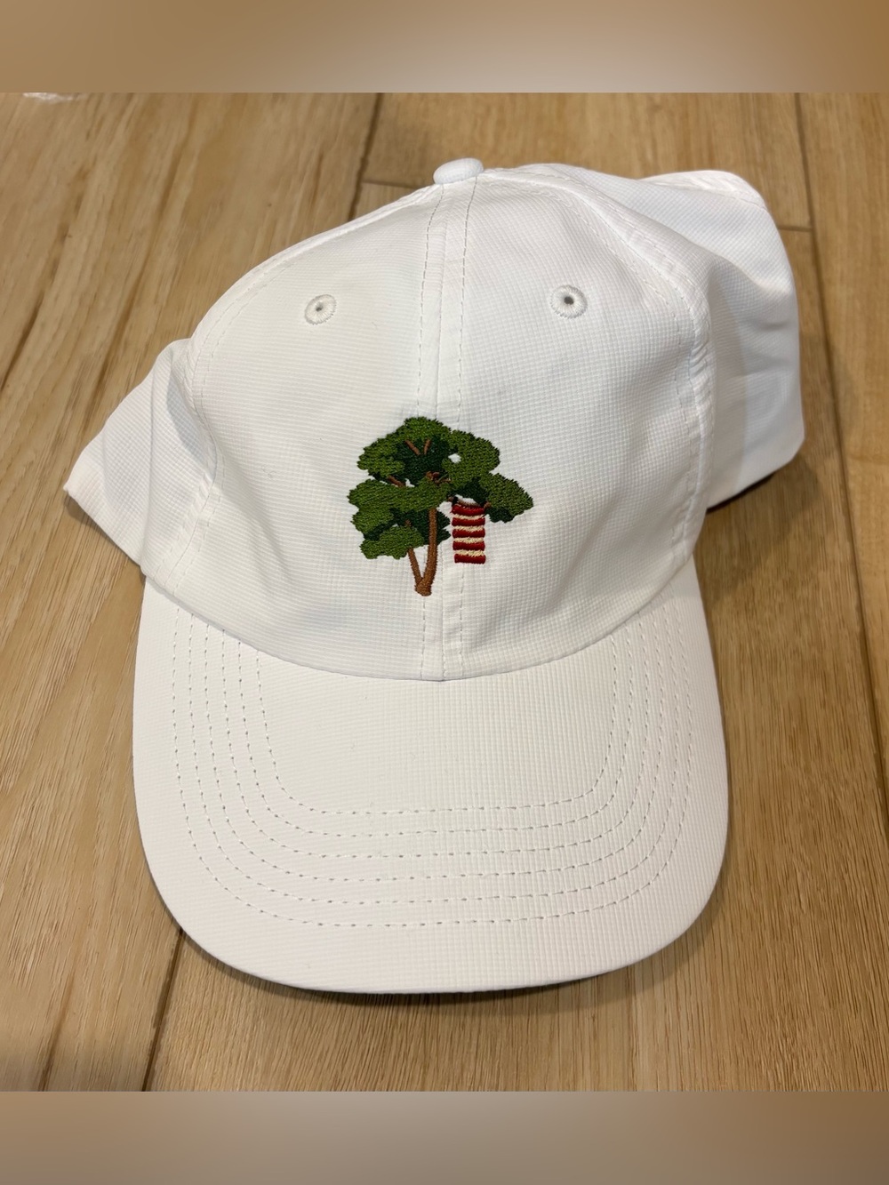 Imperial Boston Golf Club Hat Cap Lightweight White Adjustable OSFA rare